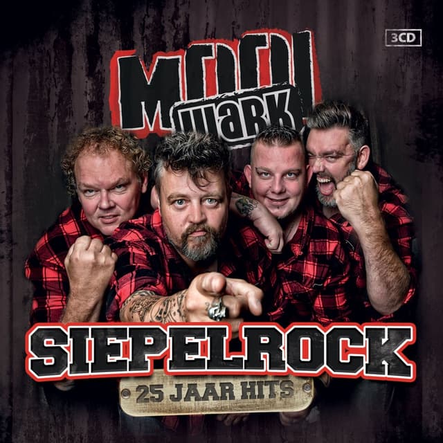 Album cover art for Siepelrock - 25 Jaar Hits