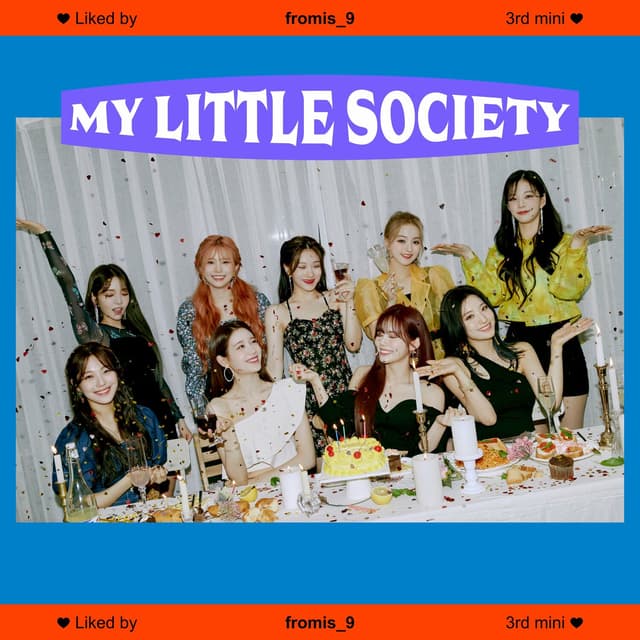 Album cover art for My Little Society
