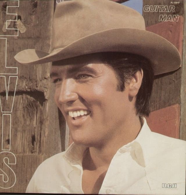 Album cover art for Guitar Man