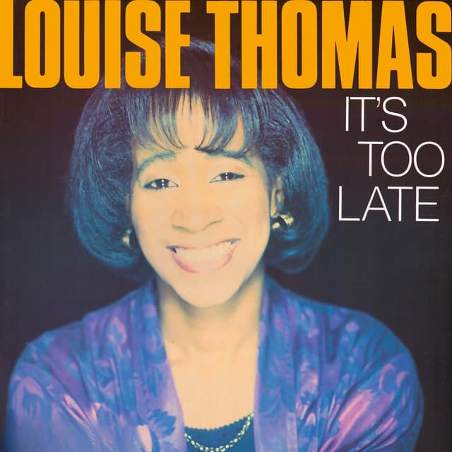 Album cover art for It's Too Late