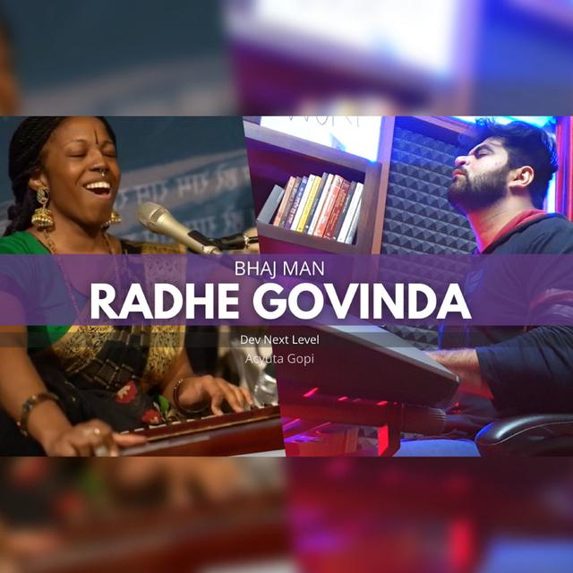 Album cover art for Bhaj Man Radhe Govinda