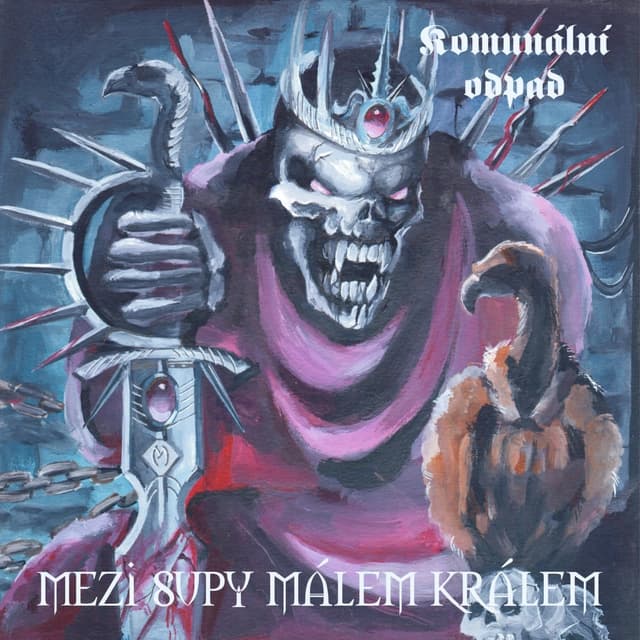 Album cover art for Mezi supy málem králem