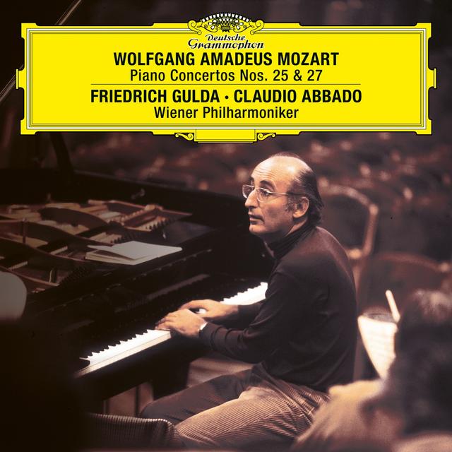 Album cover art for Mozart: Piano Concertos Nos. 25 & 27