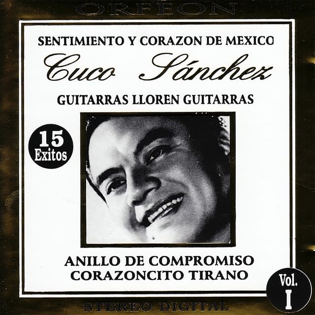 Album cover art for Sentimiento Y Corazon De Mexico, Vol. 1