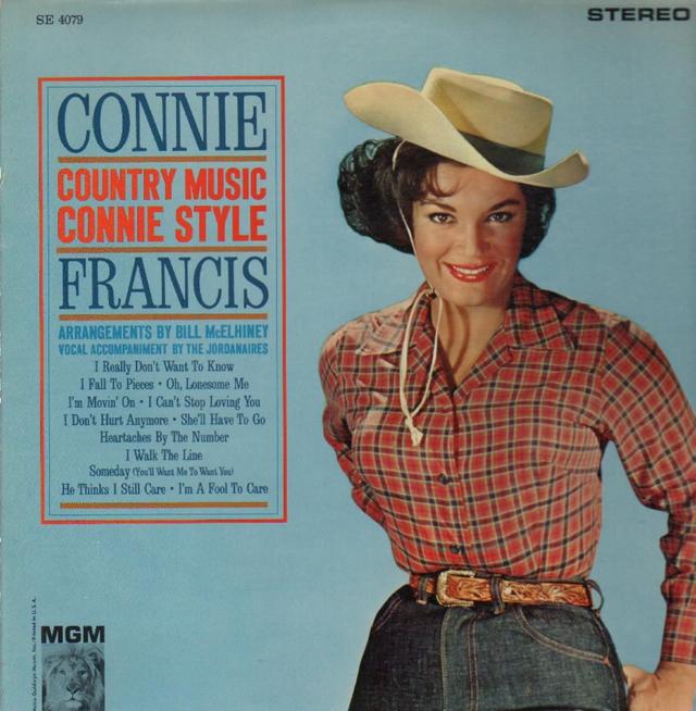 Album cover art for Country Music Connie Style