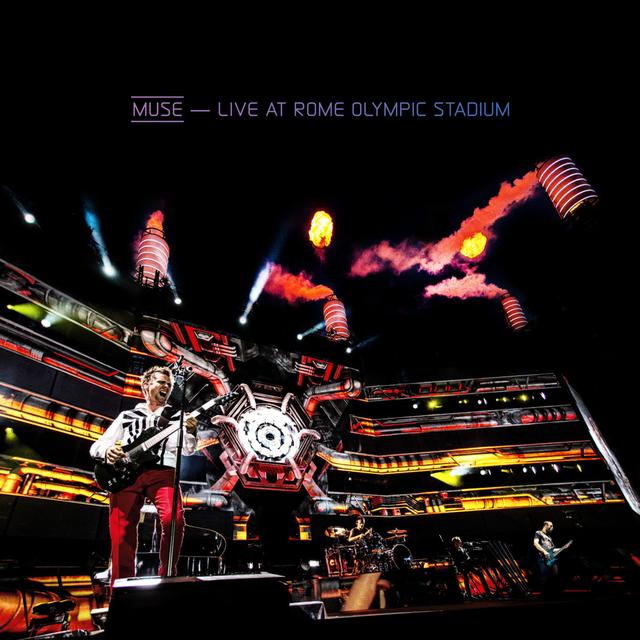 Album cover art for Live at Rome Olympic Stadium