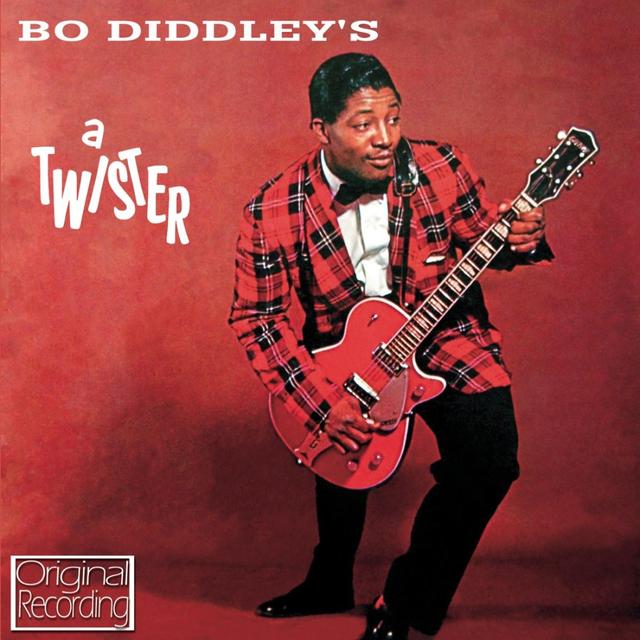 Album cover art for Bo Diddley's a Twister