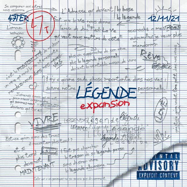 Album cover art for Légende