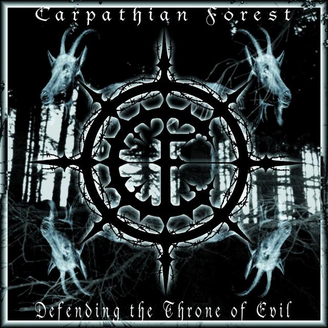 Album cover art for Defending The Throne Of Evil