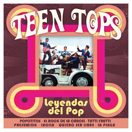 Album cover art for Teen Tops: Leyendas del Pop