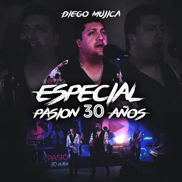 Album cover art for Especial Pasión 30 Años