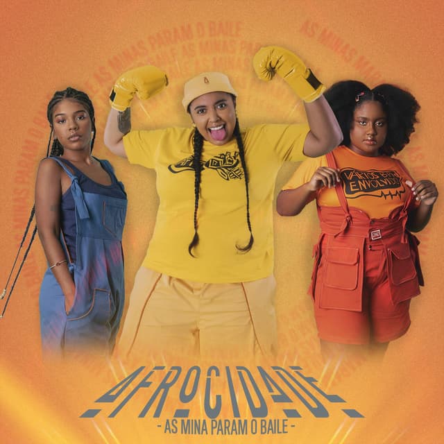 Album cover art for As Mina Para o Baile