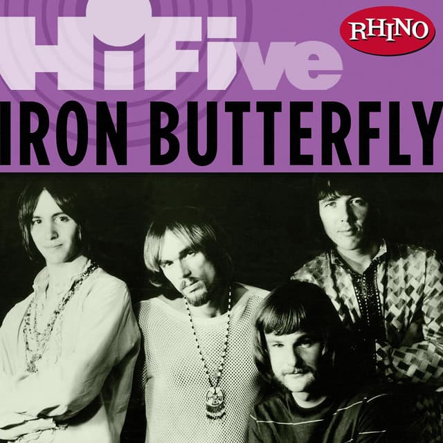 Album cover art for Light and Heavy: the Best of Iron Butterfly