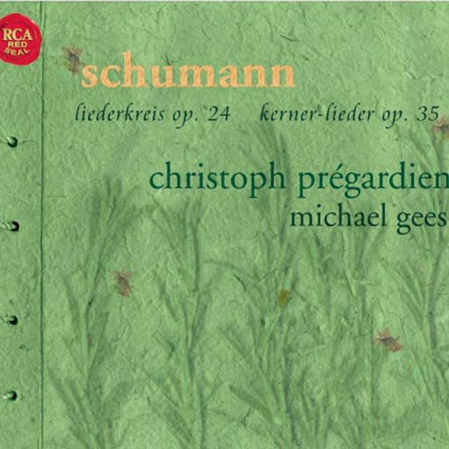Album cover art for Schumann: Lieder