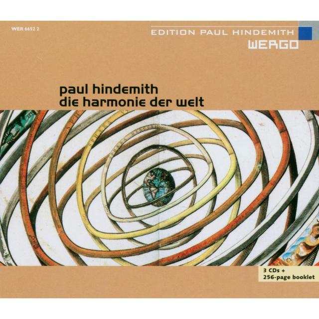 Album cover art for Hindemith: Die Harmonie der Welt