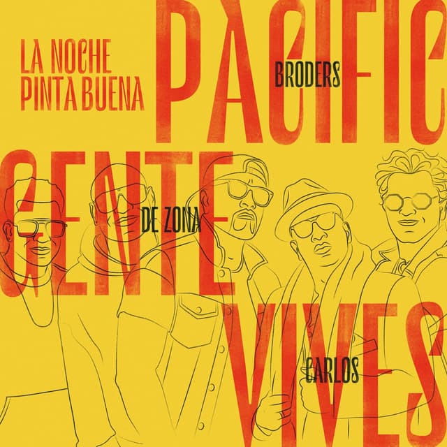 Album cover art for La noche pinta buena