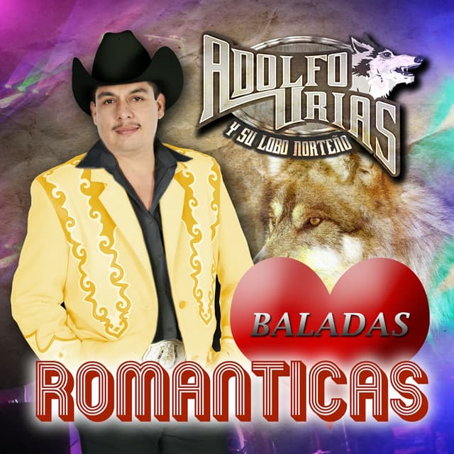 Album cover art for Baladas Romanticas