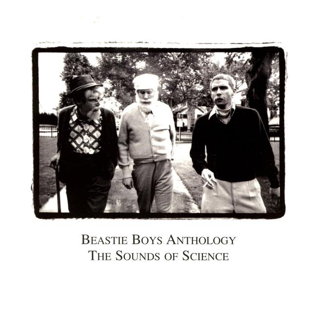 Album cover art for Beastie Boys Anthology - The Sounds of Science