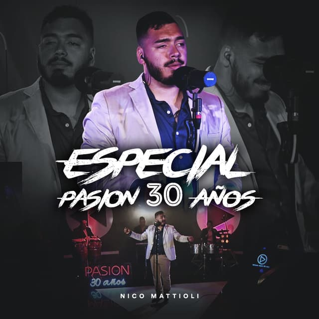 Album cover art for Especial Pasión 30 Años