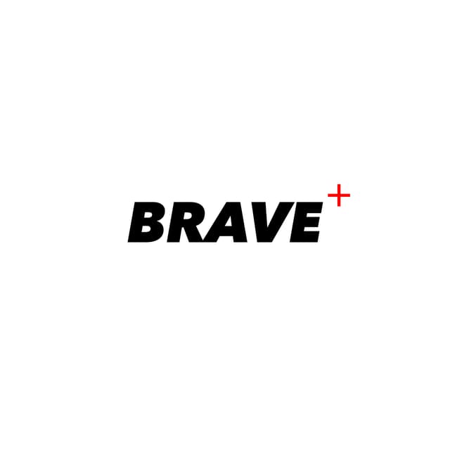 Album cover art for Brave+ (Live Version)