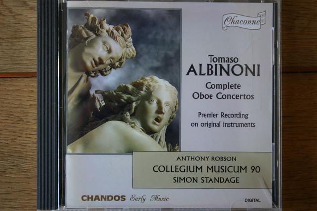 Album cover art for Complete Oboe Concertos