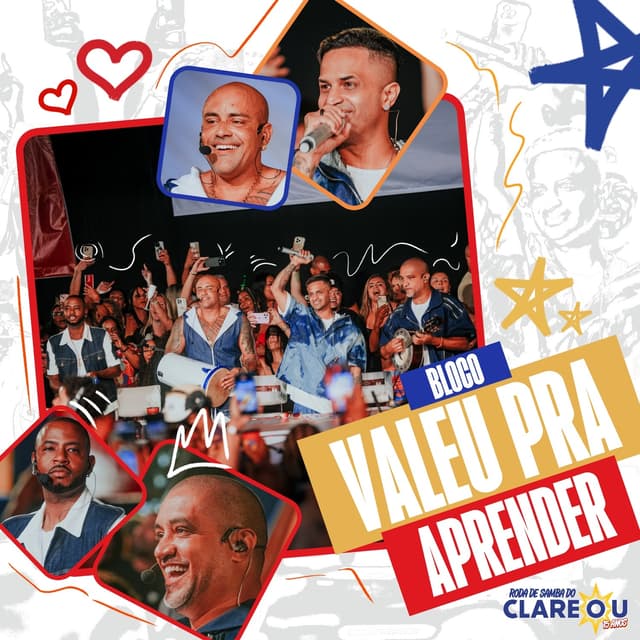 Album cover art for Clareou 15 Anos - Bloco Valeu Pra Aprender