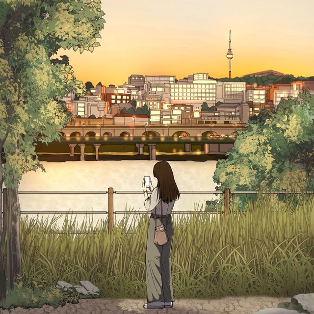 Album cover art for 시간 지나 봄이야