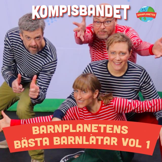 Album cover art for Barnplanetens bästa barnlåtar, Vol. 1