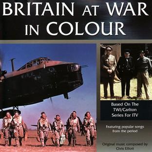 Album cover art for Britain At War In Colour