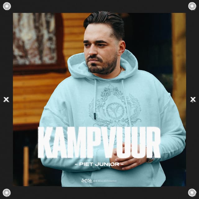 Album cover art for Kampvuur
