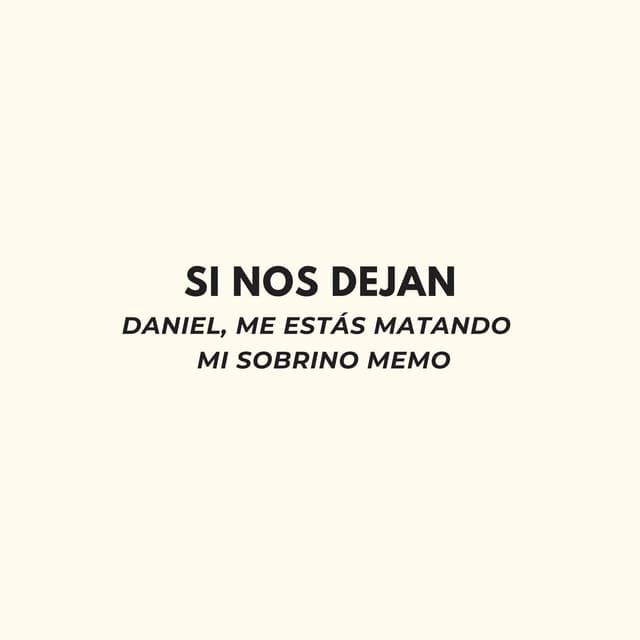 Album cover art for Si Nos Dejan