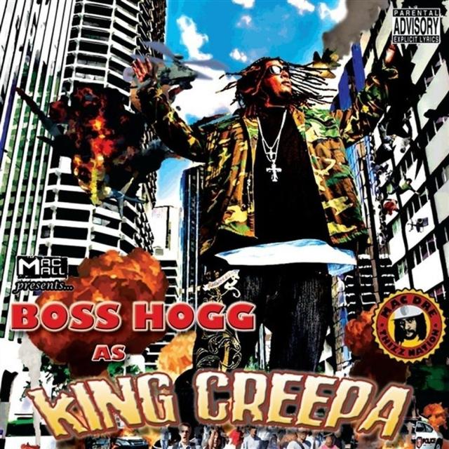 Album cover art for King Creepa