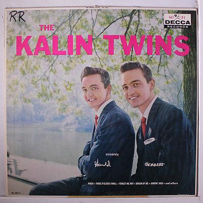 Album cover art for The Kalin Twins