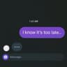 Too Late
