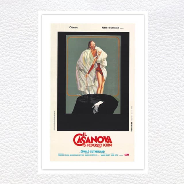 Album cover art for Il Casanova di Fellini
