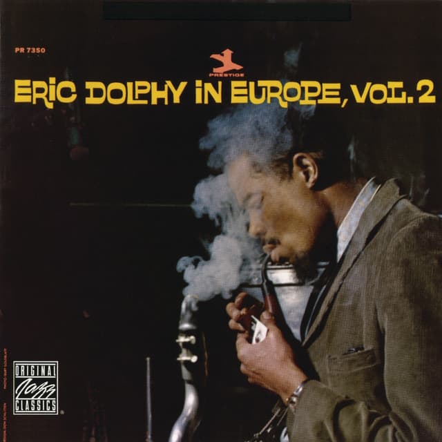 Album cover art for Eric Dolphy in Europe, Vol. 2