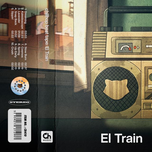 Album cover art for chillhop beat tapes: El Train