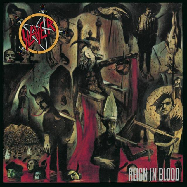 Album cover art for Reign In Blood