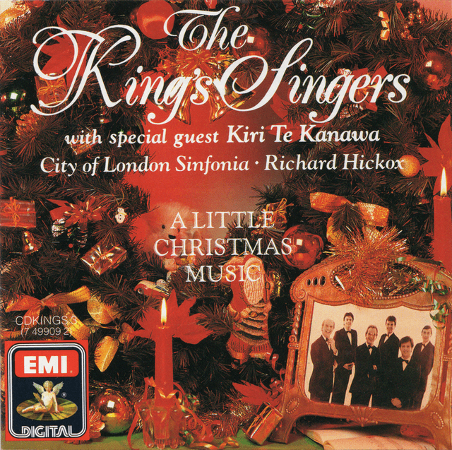 Album cover art for A Little Christmas Music
