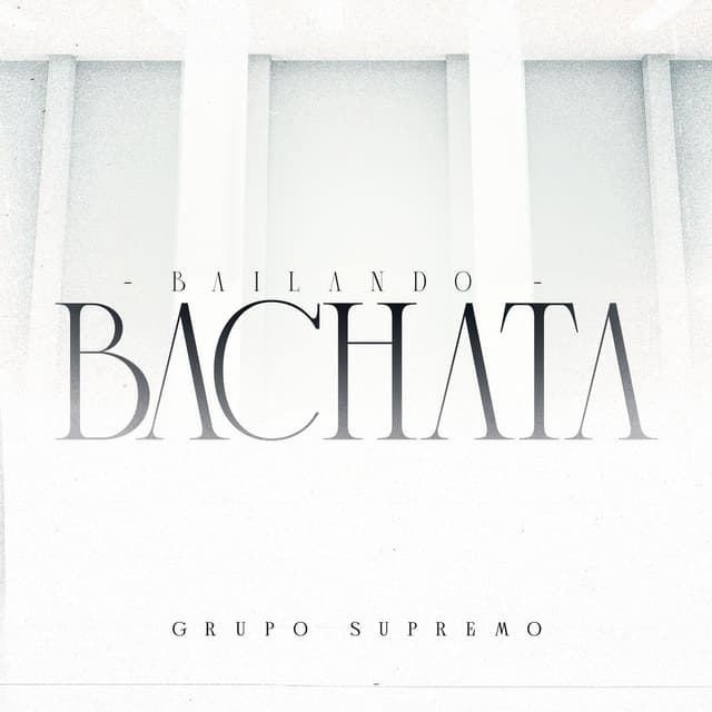 Album cover art for Bailando Bachata