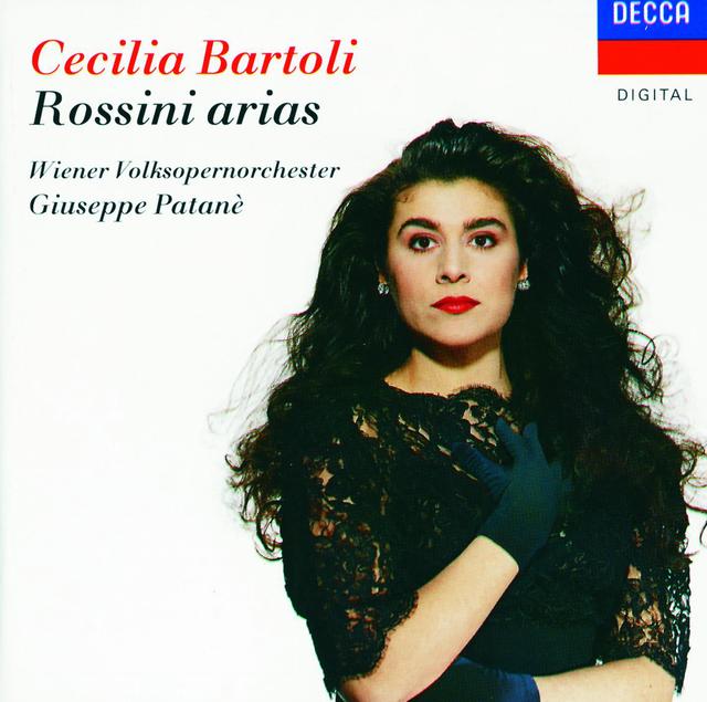 Album cover art for Rossini Arias