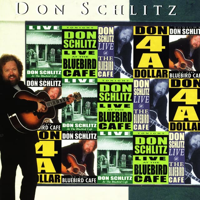 Album cover art for Don Schlitz Live at the Bluebird Café