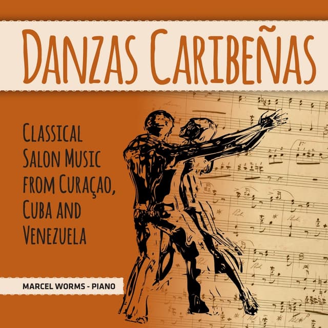 Album cover art for Danzas caribeñas