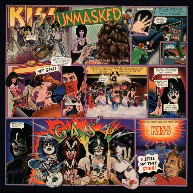 Album cover art for Unmasked