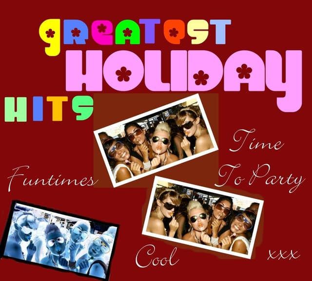 Album cover art for Greatest Holiday Hits