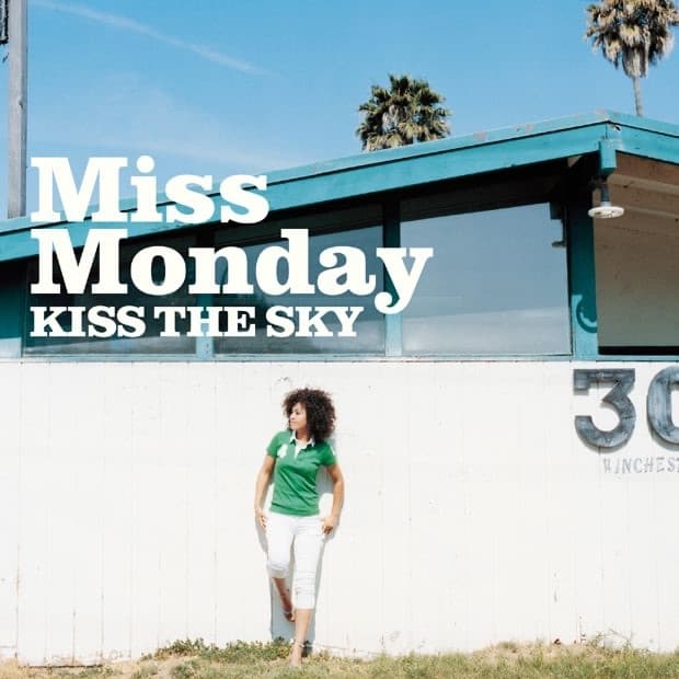 Album cover art for KISS THE SKY