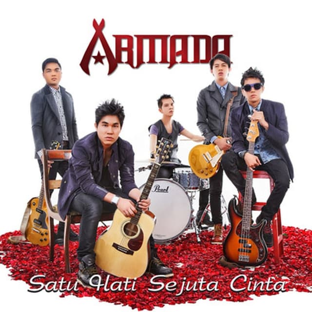 Album cover art for Satu Hati Sejuta Cinta