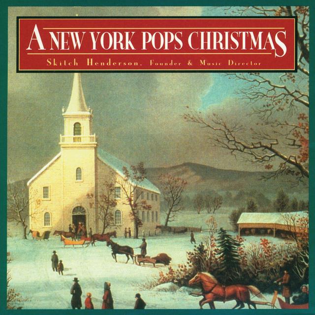 Album cover art for A New York Pops Christmas