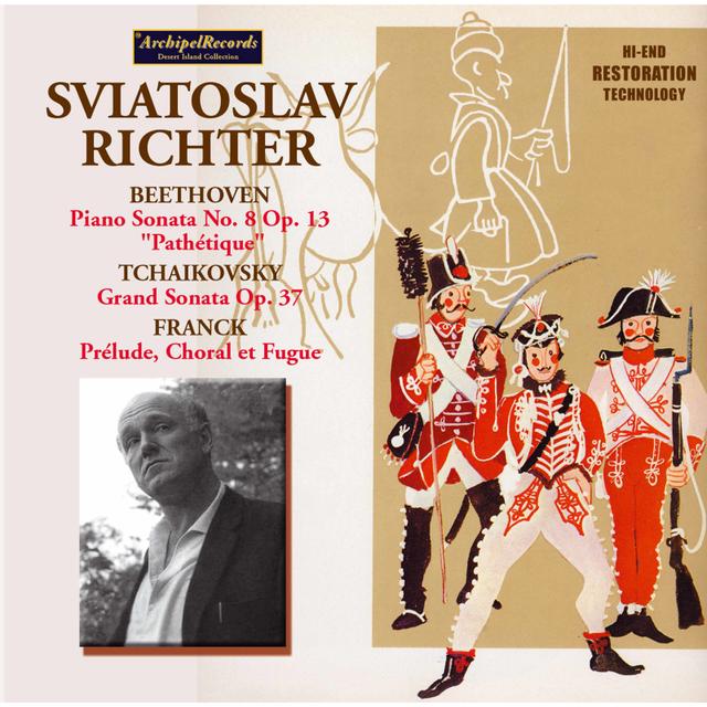 Album cover art for Beethoven - Tchaikovsky - Franck