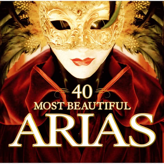 Album cover art for 40 Most Beautiful Arias